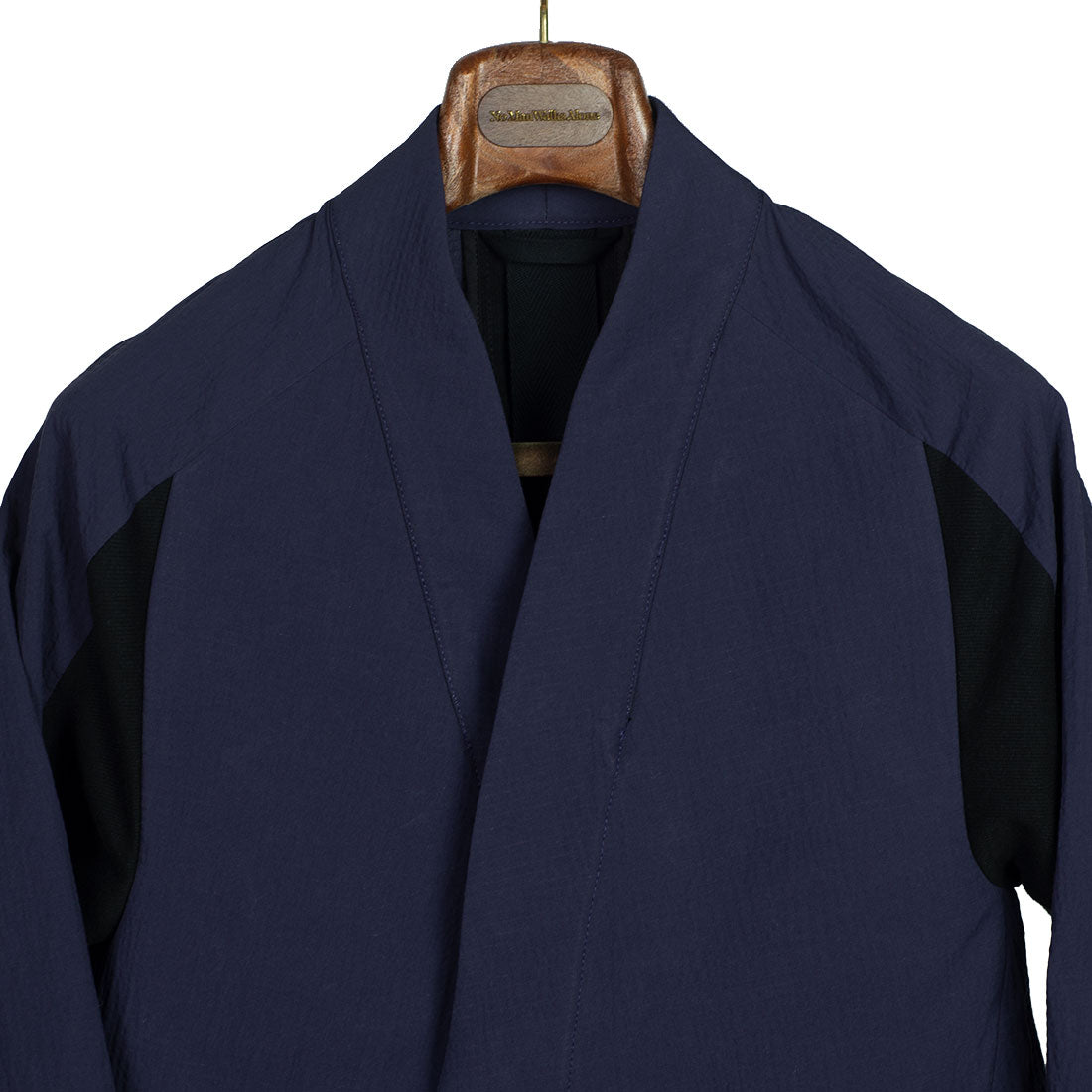 ARC Jacket 5 in navy seersucker