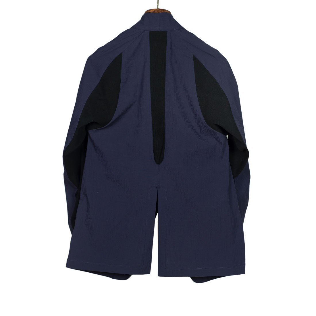 ARC Jacket 5 in navy seersucker