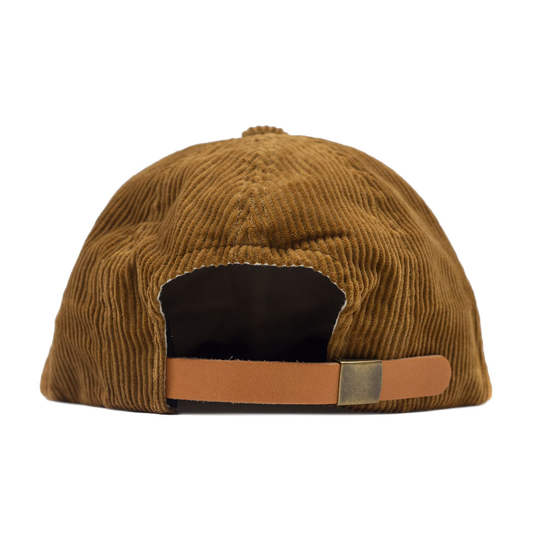 Baseball cap in brown corduroy