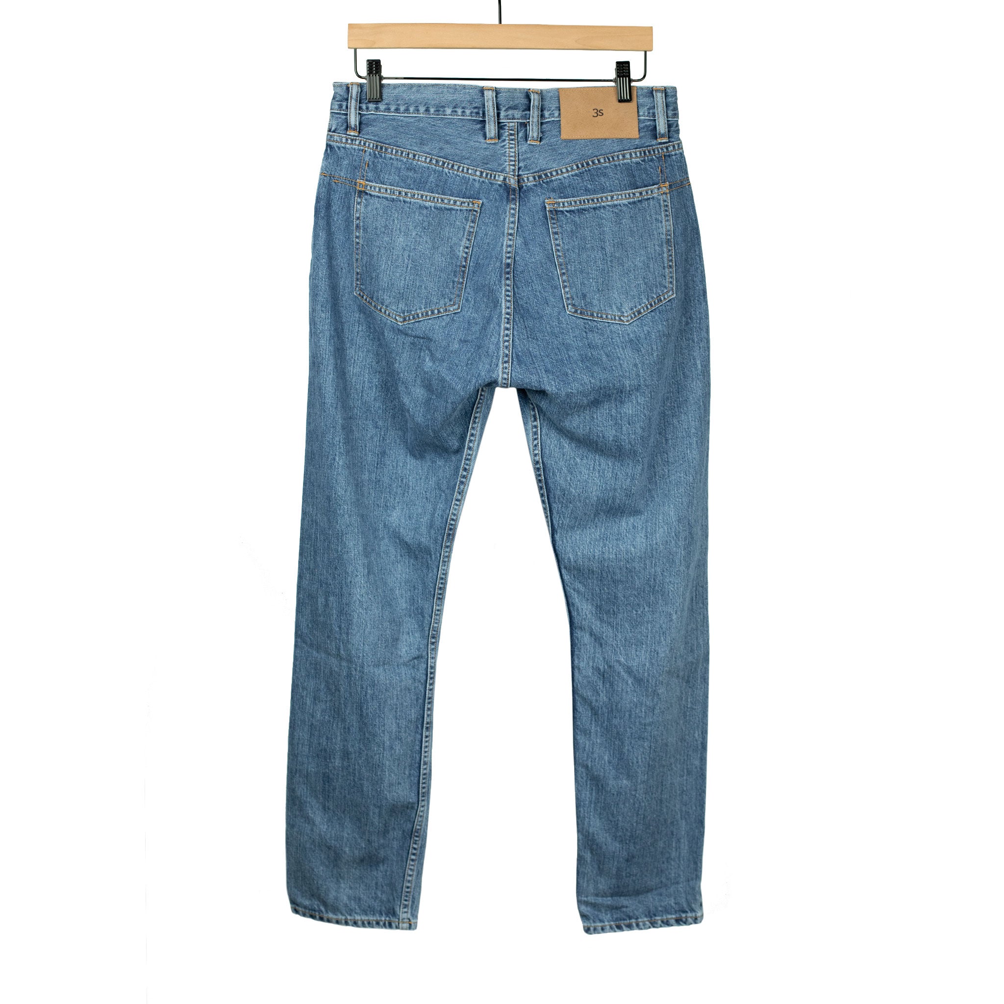 CT-101xs Classic Tapered stonewashed indigo selvedge jeans (restock)