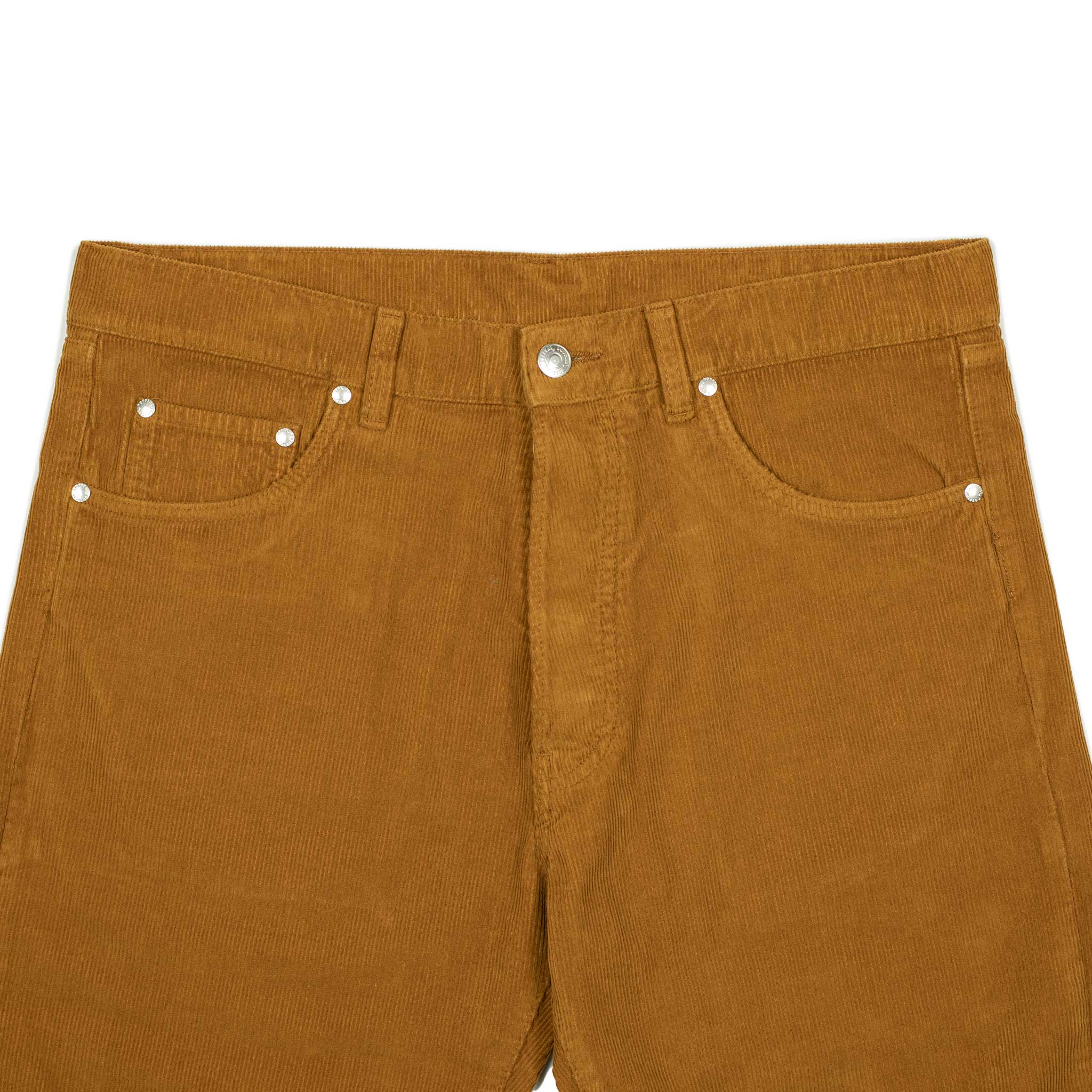 AAcero 5-pocket trousers in chestnut fine wale corduroy