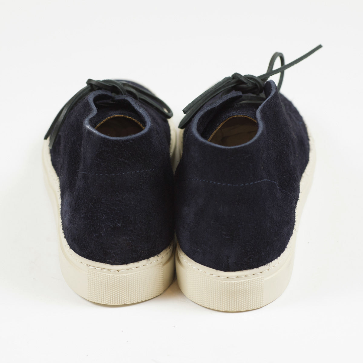 Blue suede chukka sneaker