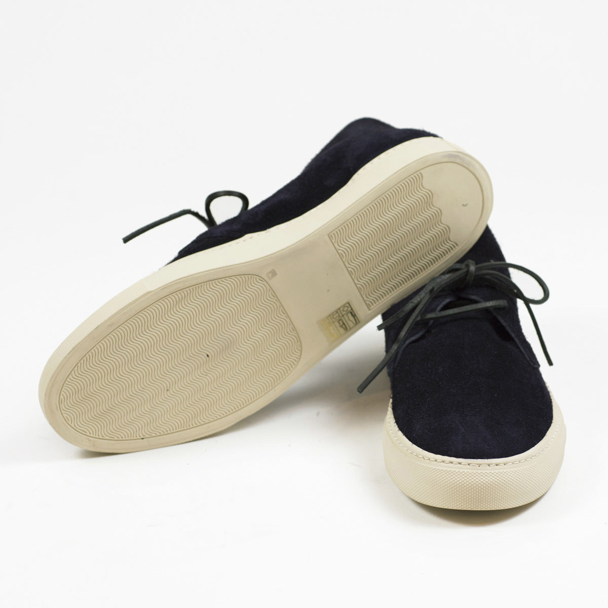 Blue suede chukka sneaker