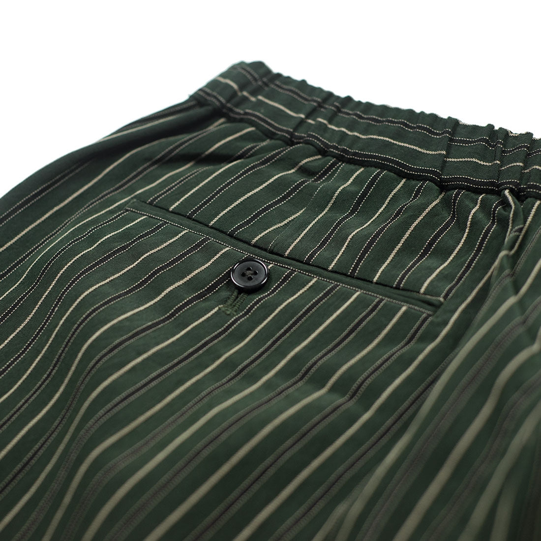 Easy pants in green stripe