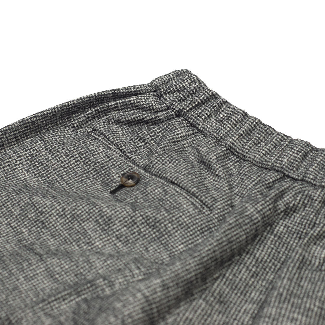 Easy pants in grey puppytooth wool flannel (separates)