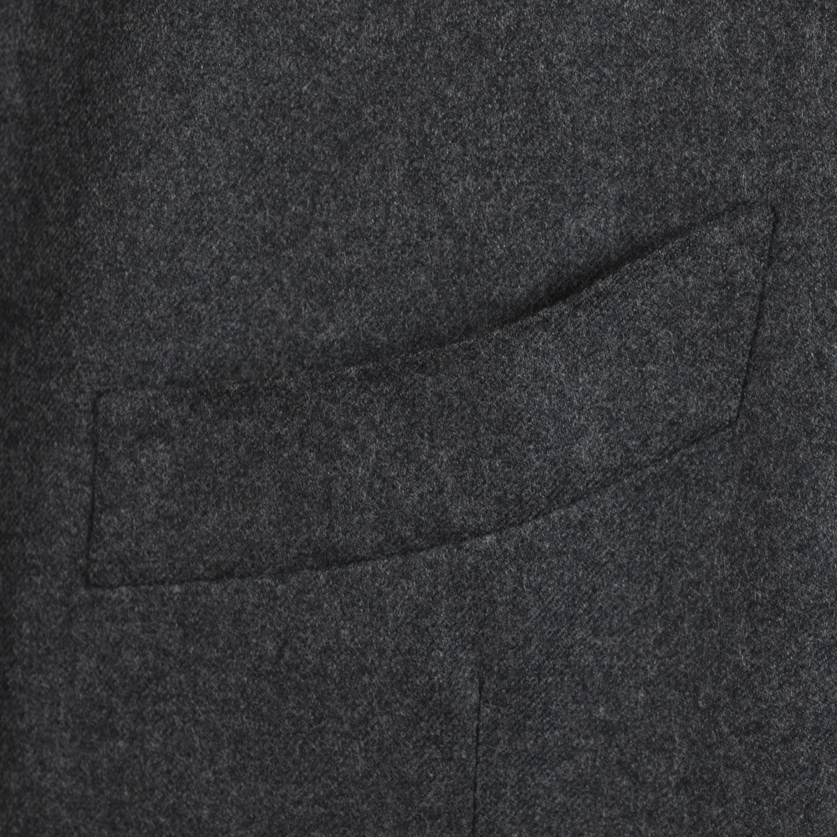 Grey flannel single breasted suit, 11.5oz wool