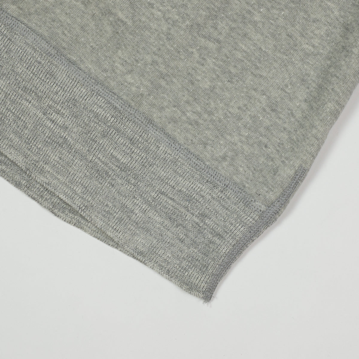 Grey melange three-thread 346 sweat shirt