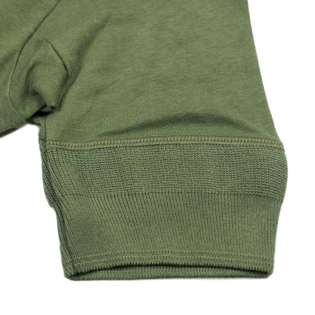 Army green short sleeve 103 Henley