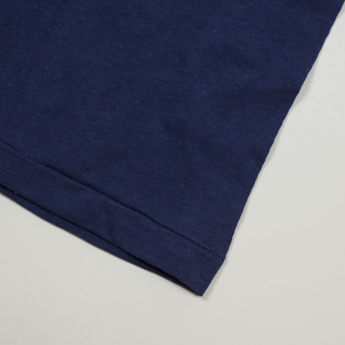 Berlin blue short-sleeve 103 Henley shirt