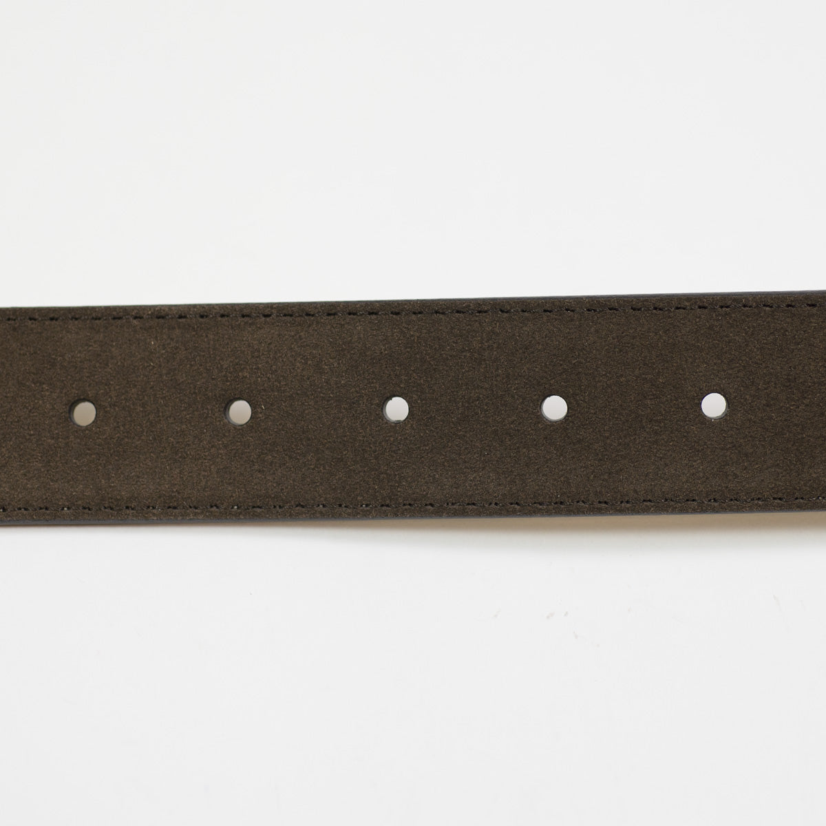 Brown Olona canvas and suede belt