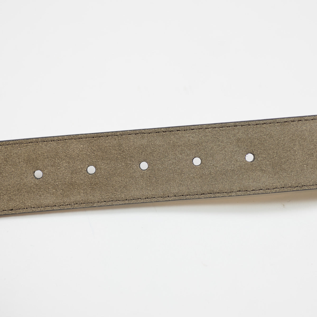 Beige Olona canvas and suede belt