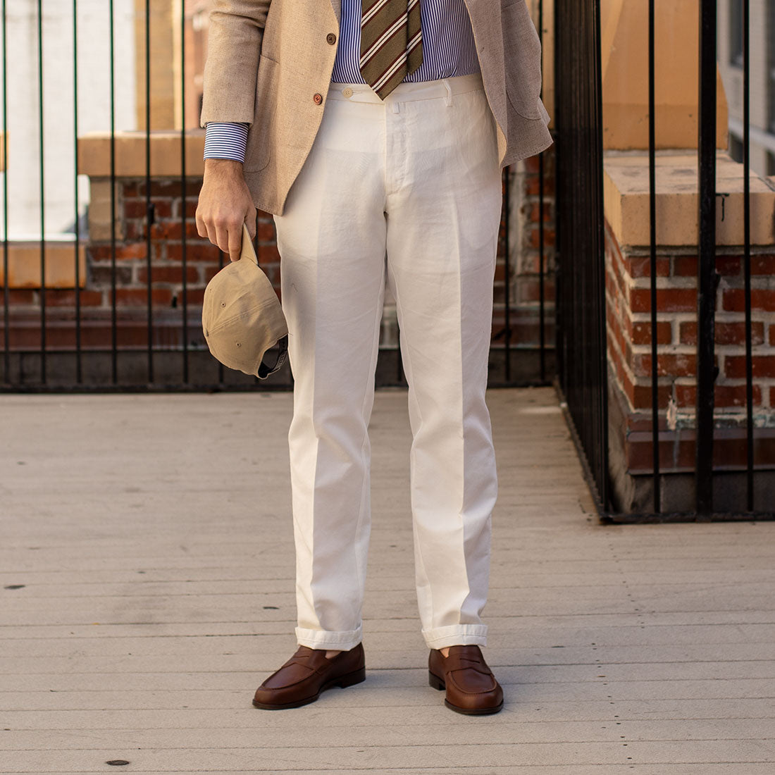 Aurland penny loafer in oak brown calf (restock)