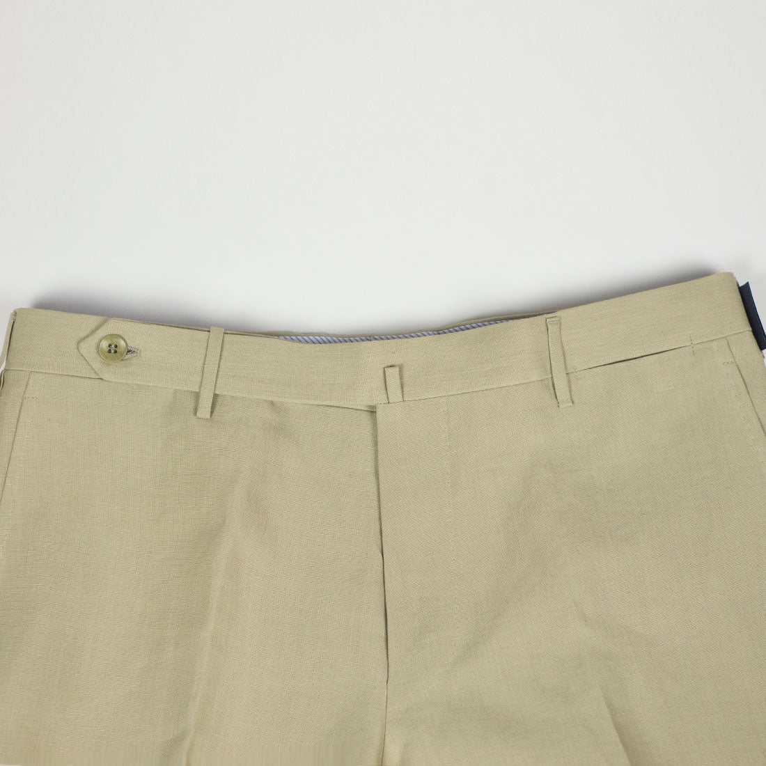 Beige Irish linen trousers