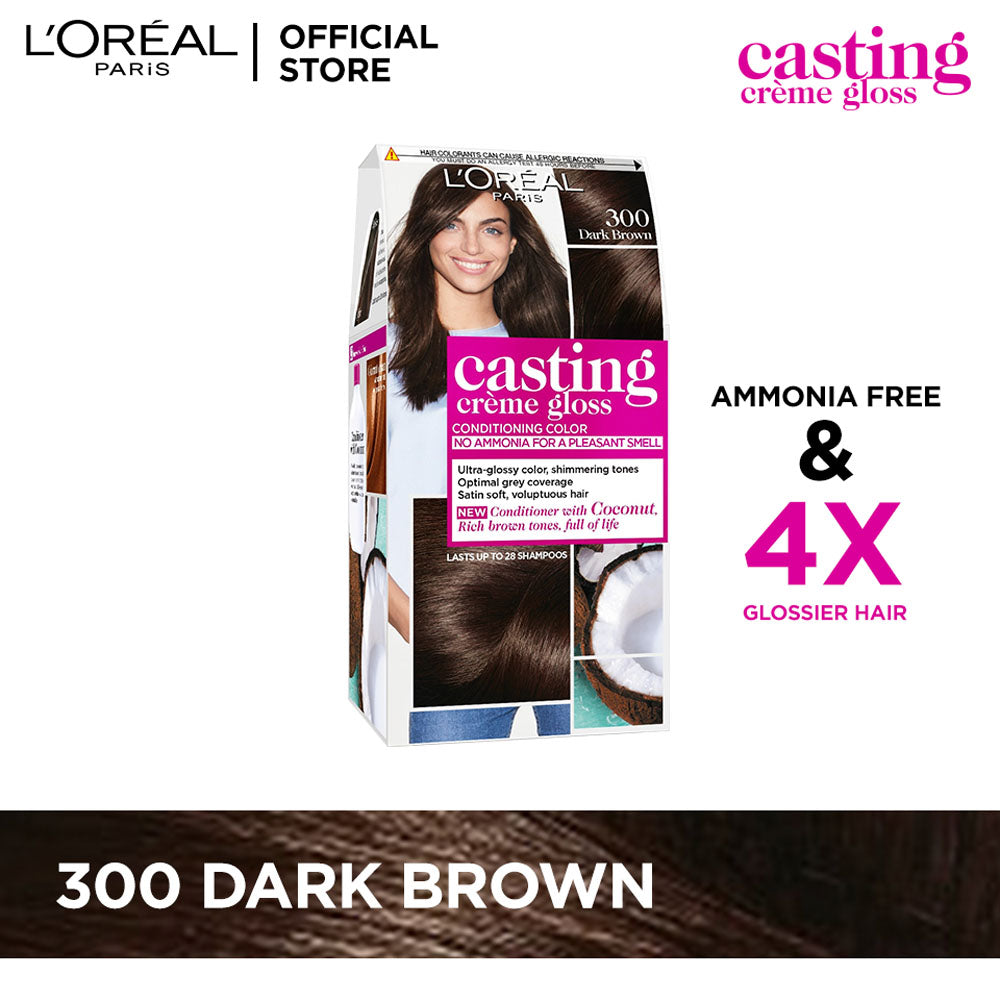 LOreal Paris Casting Creme Gloss Ammonia Free Hair Colour Iced Chocolate  415 875 g  72 ml  JioMart