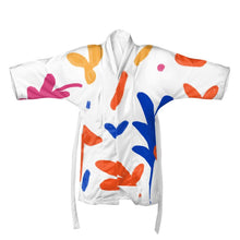 Load image into Gallery viewer, Abstract Leaf &amp; Plant Kimono by The Photo Access
