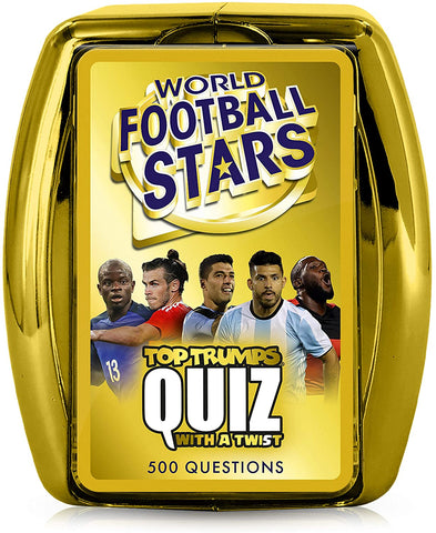 Football Gift Ideas Top Trumps Quiz Game Toys