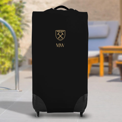 West Ham Gift Idea Suitcase Skin Cover Personalised
