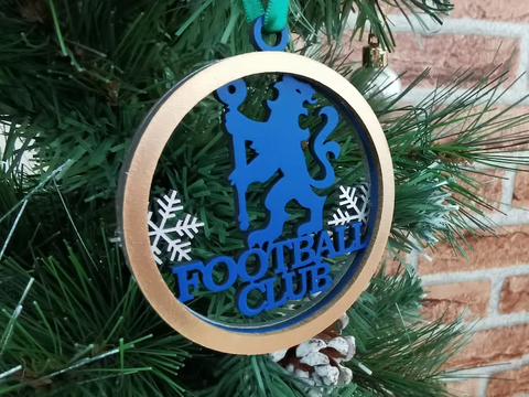Chelsea Christmas Bauble Gift Idea