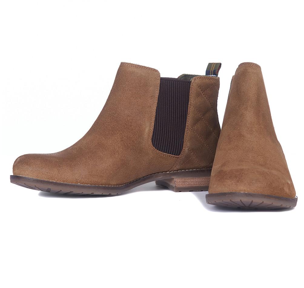 barbour abigail chelsea boots brown