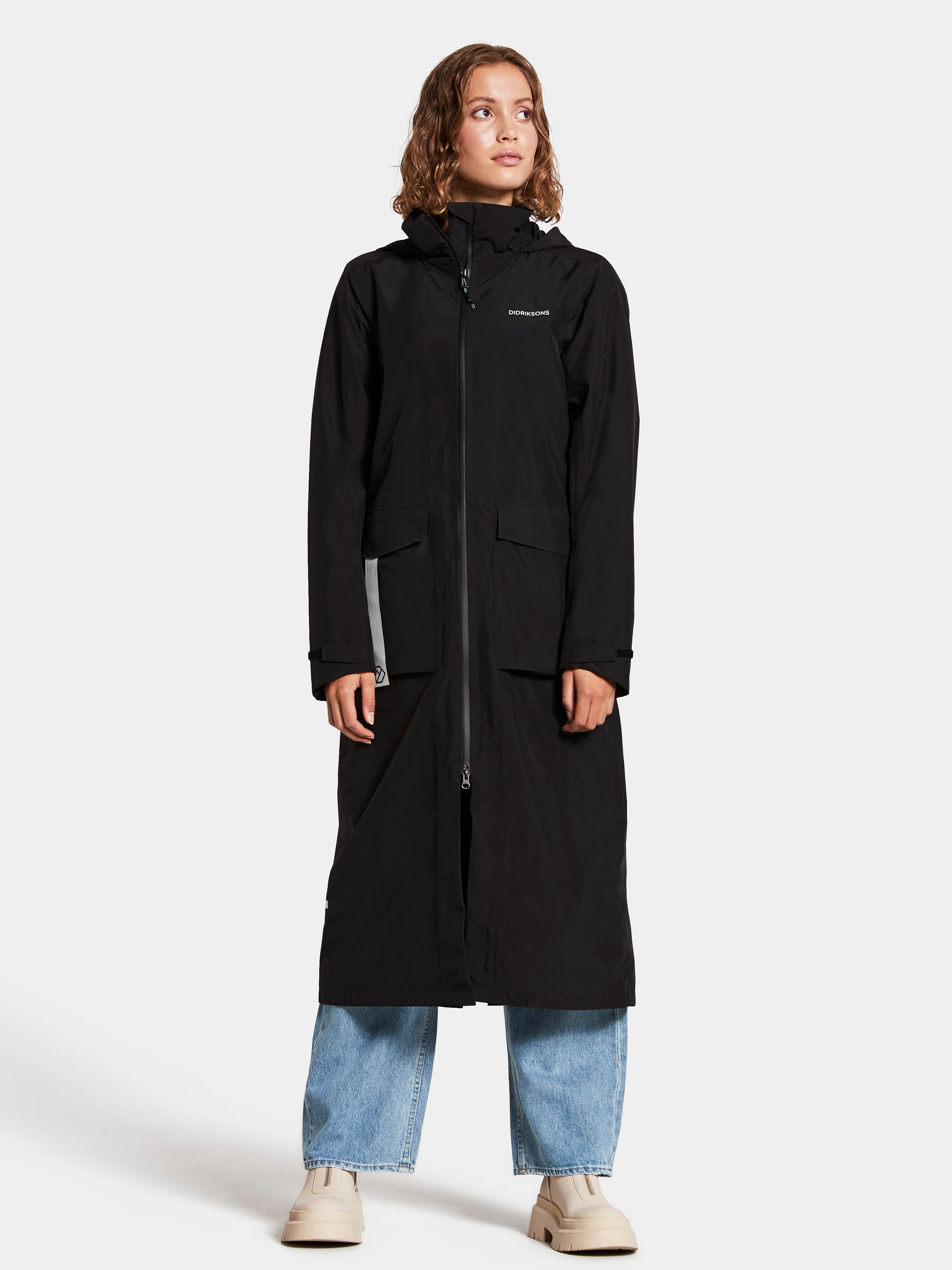 Didriksons Nadja Parka Long - Black – House of Country