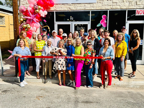 Ribbon Cutting at Lola & Co. boutique in Columbus, TX
