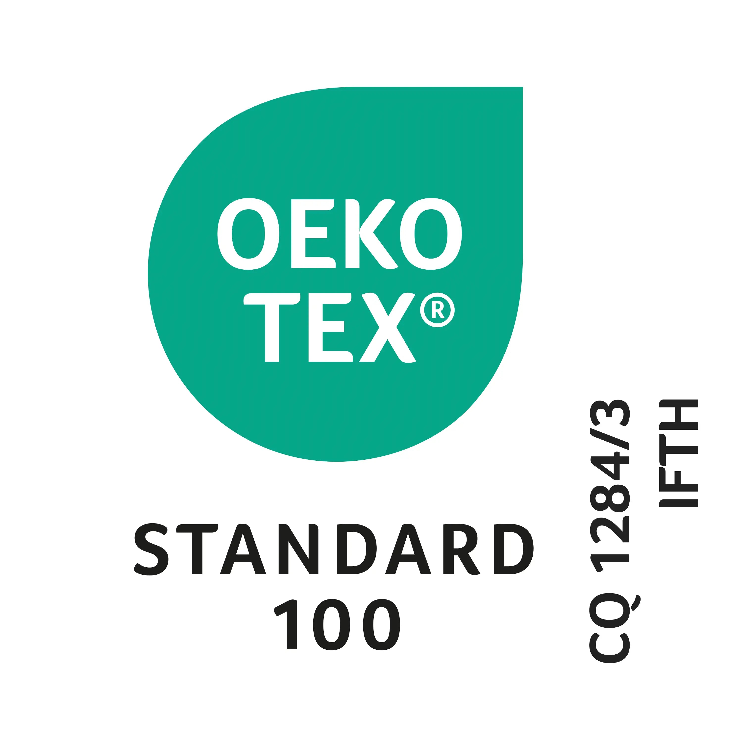 Ce modèle est labellisé OEKO-TEX® Standard 100, licence N° CQ 1284/3 IFTH