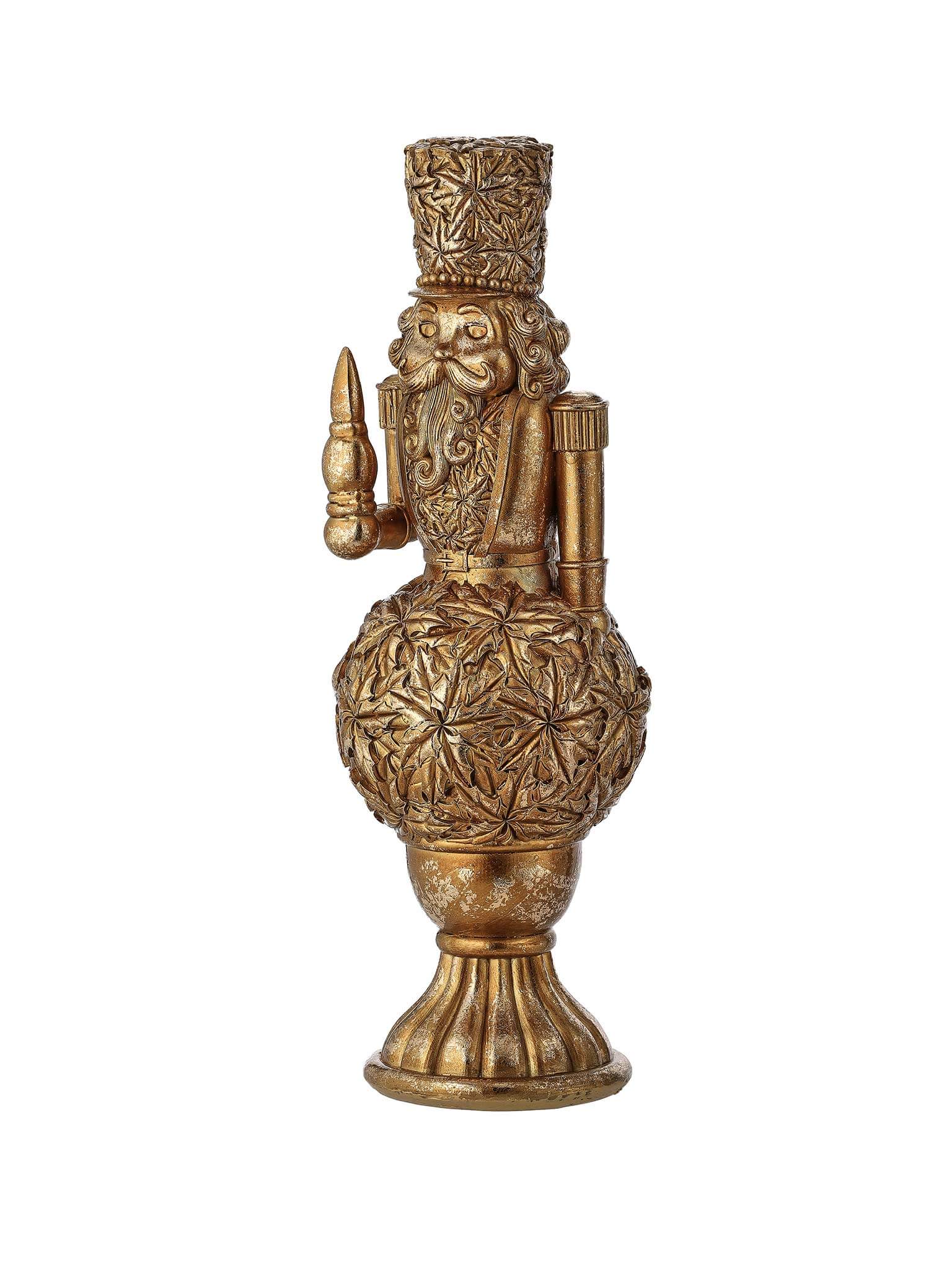 Resin Nutcracker Topiary
