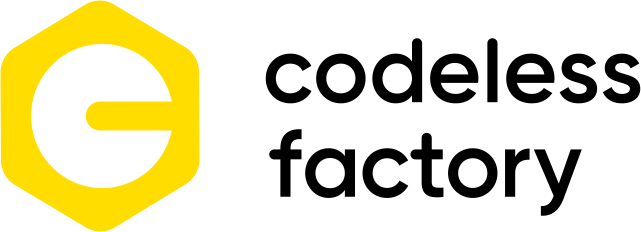 Codeless Factory logo