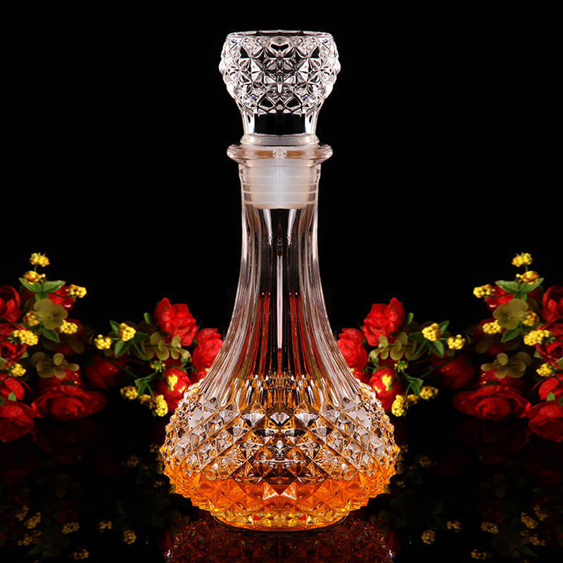 SMARTDECOR Crystal Decanter with pack of 6 glass Decanter Price in India -  Buy SMARTDECOR Crystal Decanter with pack of 6 glass Decanter online at