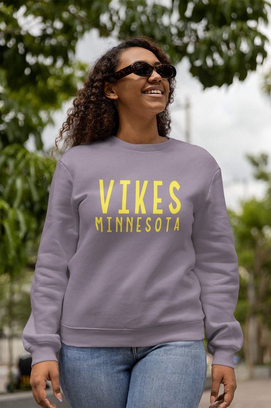 LuckyLuDesigns Minnesota Vikings Football T-Shirt | MN Skol Vikes Graphic Tee | NFL 2X-Large