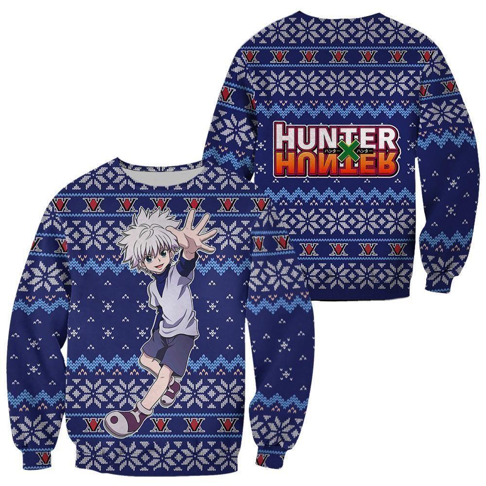 Kurapika Anime Hunter x Hunter Xmas Ugly Christmas Sweater Gift