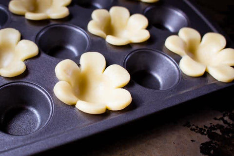 Daffoldil tart shells