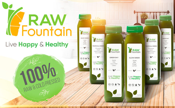 Raw Fountain Juice 5 Day Cleanse All Green