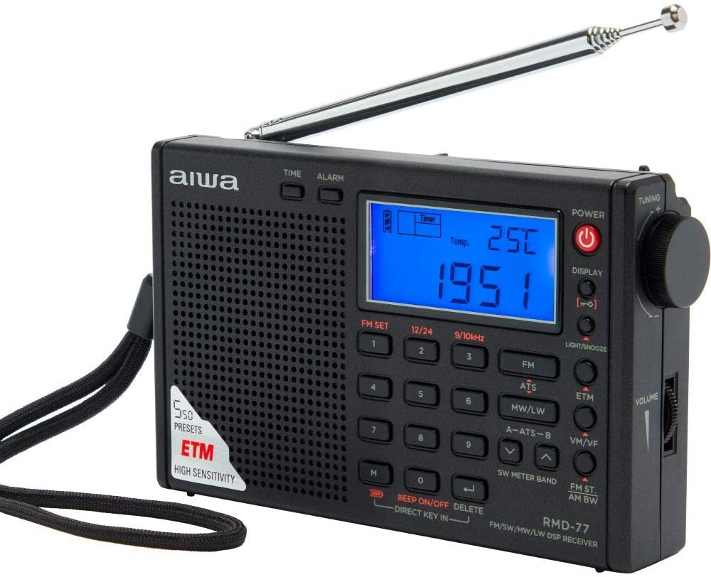 Photos - Audio System Aiwa RMD-77 Multiband Stereo Radio  RMD-77 