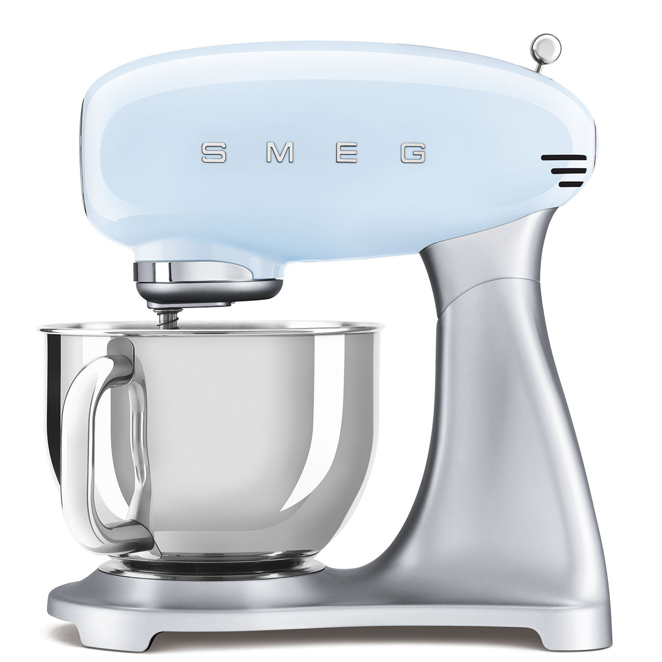 Smeg SMF02 Stand Mixer 50s Retro Style - Pastel Blue from MagicVision
