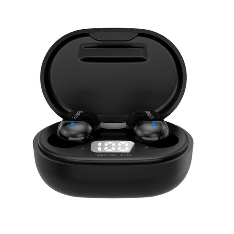 Aiwa EBTW-150 Dot Pods Wireless Headphones - Black from MagicVision