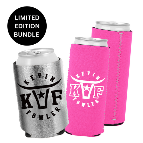 Koozie- Light Blue Beer Bait Ammo – Kevin Fowler's General Store