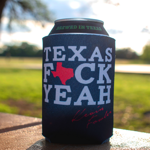 Koozie- 100% TEXAN