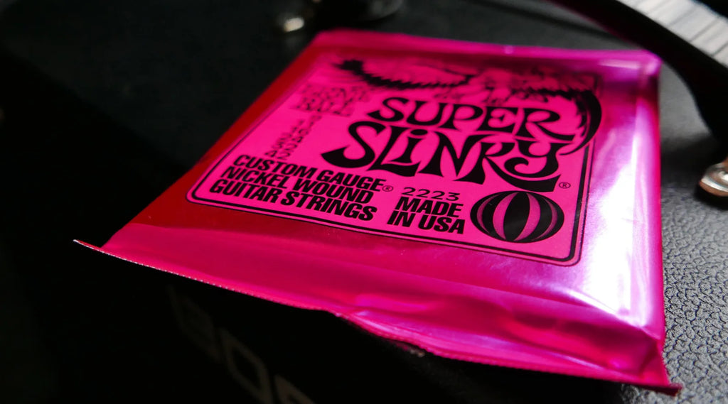 Ernie Ball Super slinky guitar strings