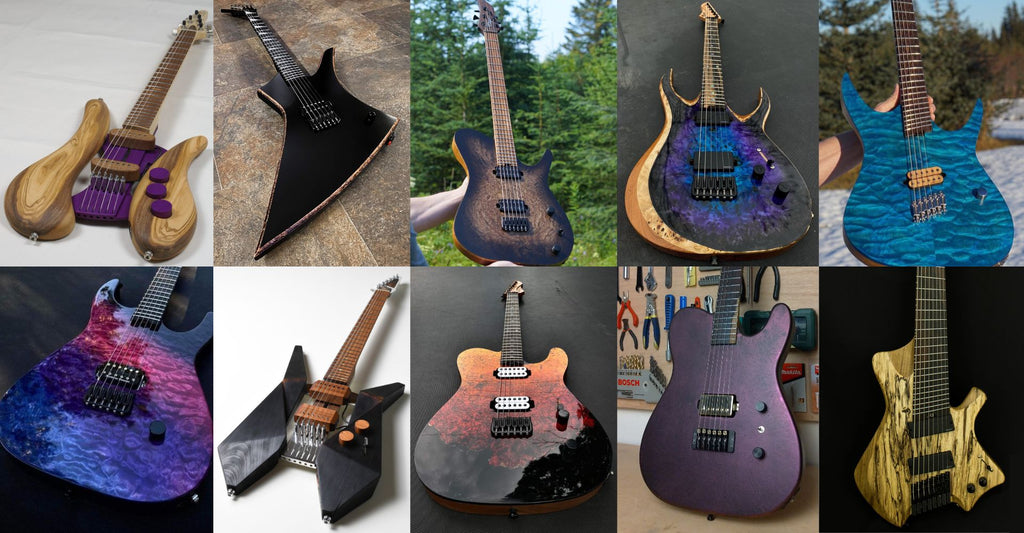 Custom boutique guitars from Ploutone