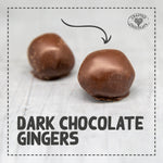 Dark Ginger Truffles Box - Chocolate Cafe Ramsbottom