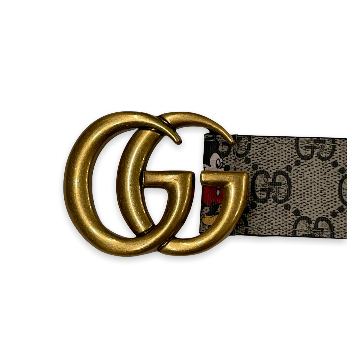 gucci belt with mickey mouse