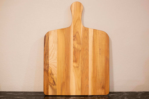 TeakHaus Square Marine Cutting Board with Juice Canal - Reading