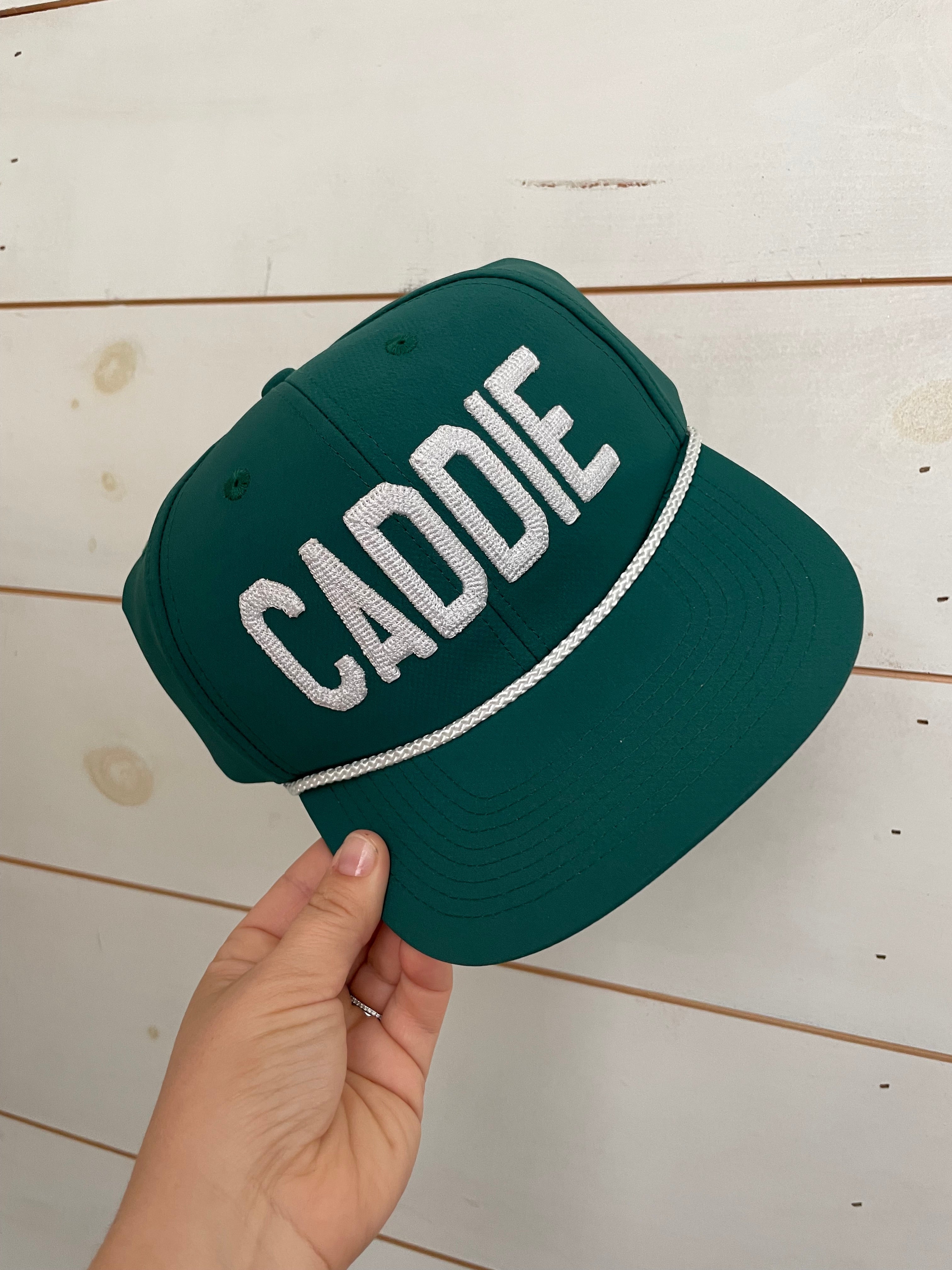 Caddie Uniform Green Hat