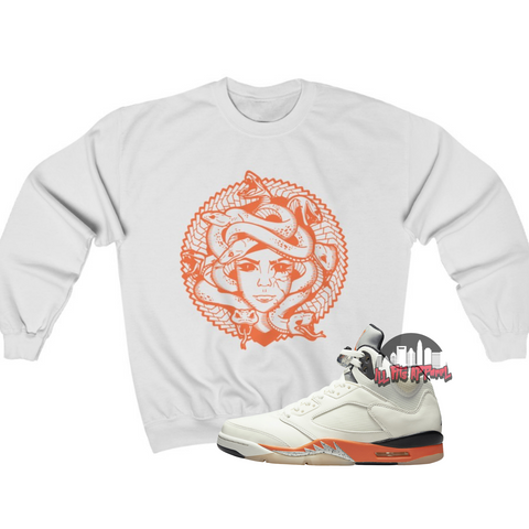 5 retro orange blaze