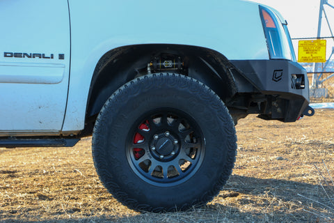 GMC Yukon XL Method 703 BeadGrip Wheels, Powerstop Brakes and 35s