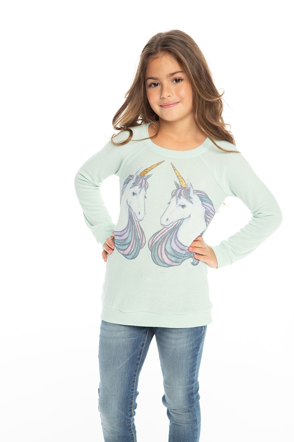 Chaser Girls Cozy Knit Raglan Pullover - Unicorn Dreams (Size 14) – The  Girls @ Los Altos