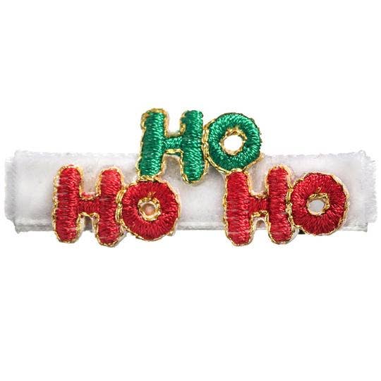 Kringle Ho Ho Ho Novelty Hair Clip