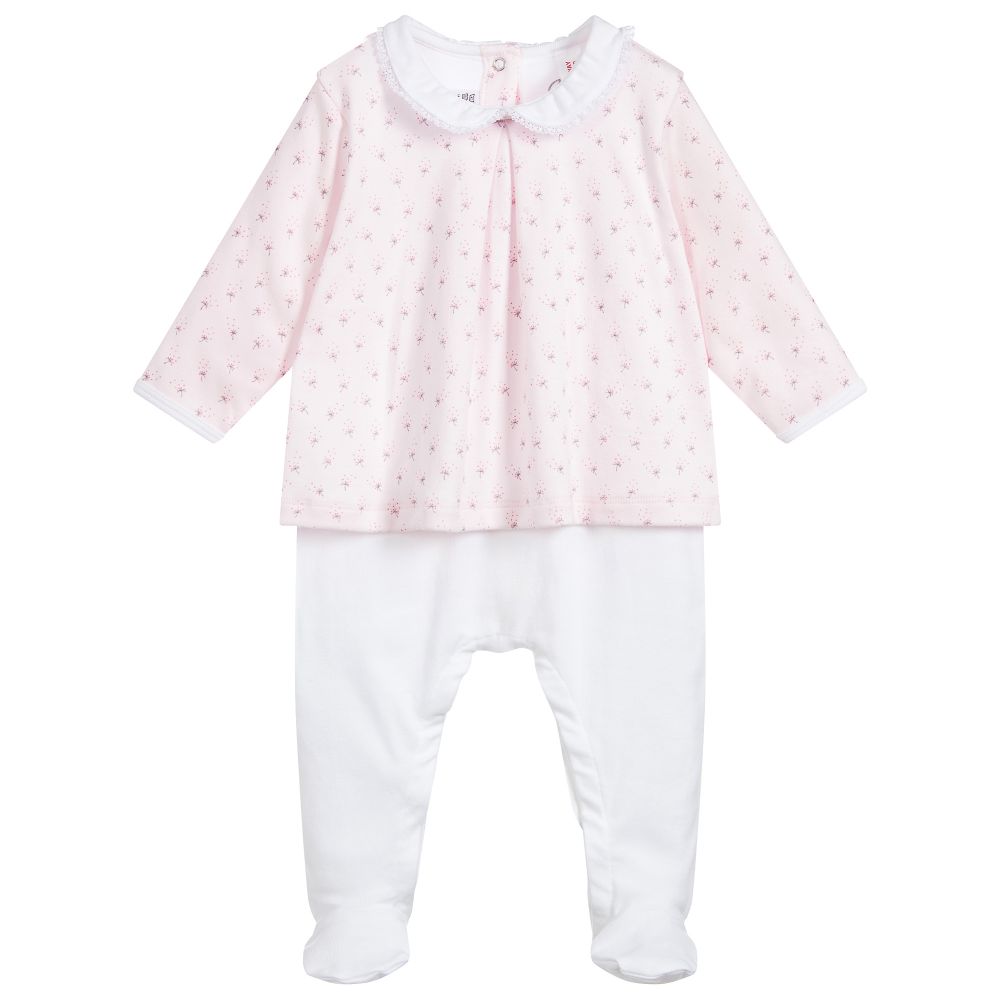 Petit Bateau BABY GIRL SLEEVLESS FLORAL COVERALL – The Girls @ Los Altos
