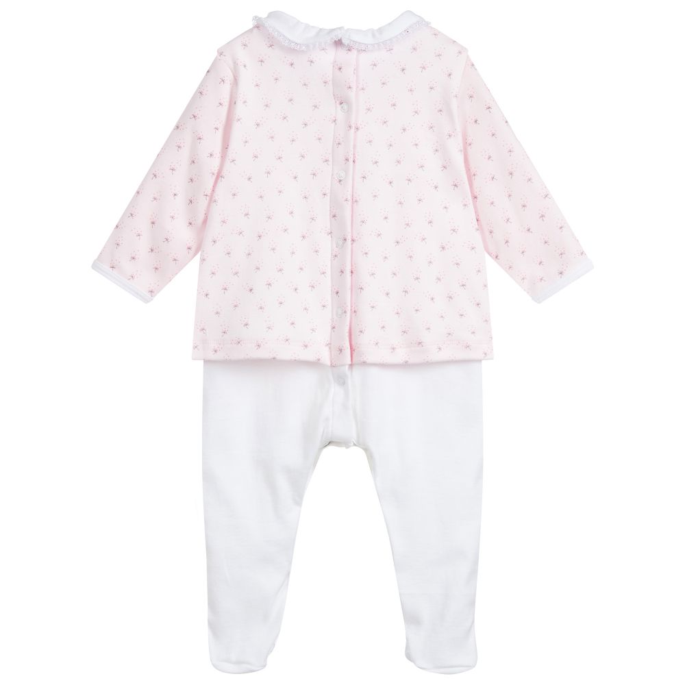 Petit Bateau BABY GIRL SLEEVLESS FLORAL COVERALL – The Girls @ Los Altos